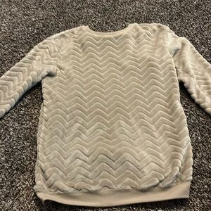 Fifth Sun fluffy brown sweater